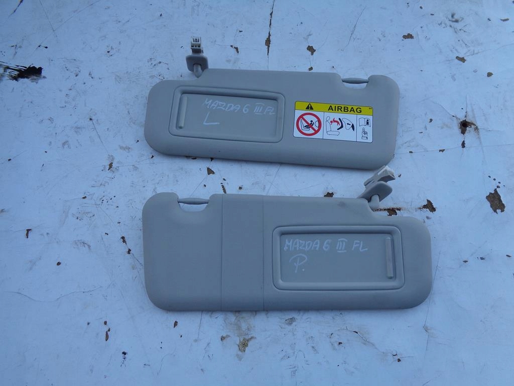 фото №1, Защита солнцезащитная правая mazda 6 iii gj fl