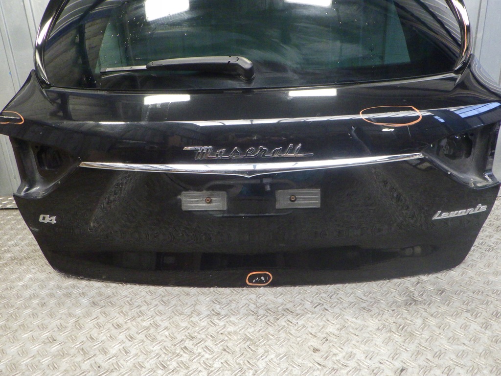 фото №8, Maserati levante кришка багажника багажника задня задня