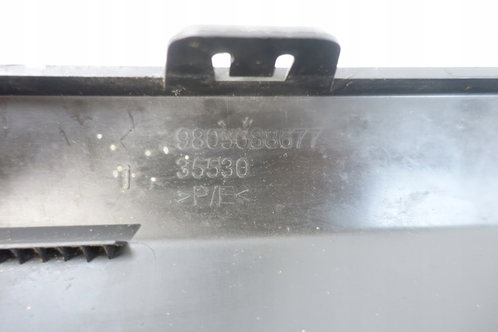 фото №10, Citroen c3 ii lift молдинг накладка бампера задня 13-16 9803688677