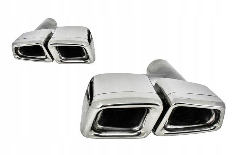 фото №1, Наконечники mercedes w221 05-11 хром look amg