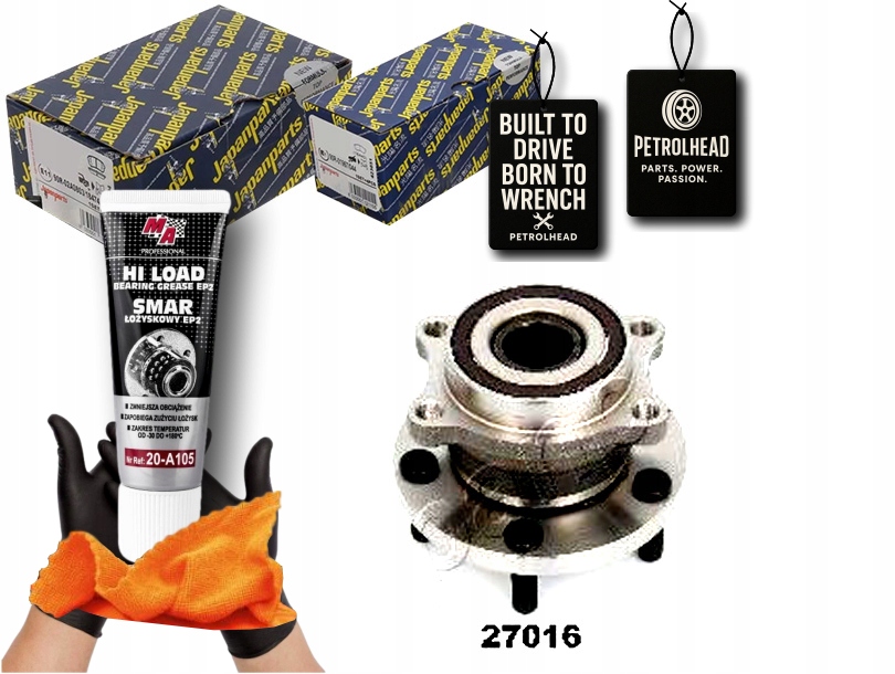 фото №1, Подшипник колеса subaru задняя tribeca japanparts #petrolhead pro+ kit7