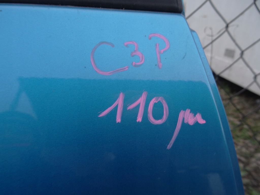 фото №9, Citroen c3 picasso дверь правое правый задняя