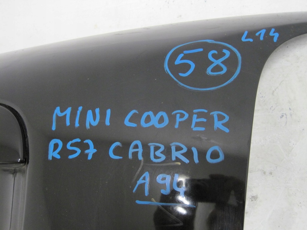 фото №13, Кришка багажника багажника задня задня mini cooper f57 cabrio a94