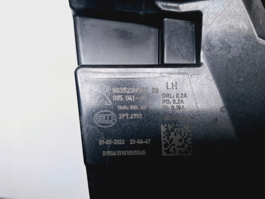 фото №8, Лампа led drl левый перед peugeot 308 iii t10 p5 2021- #8305