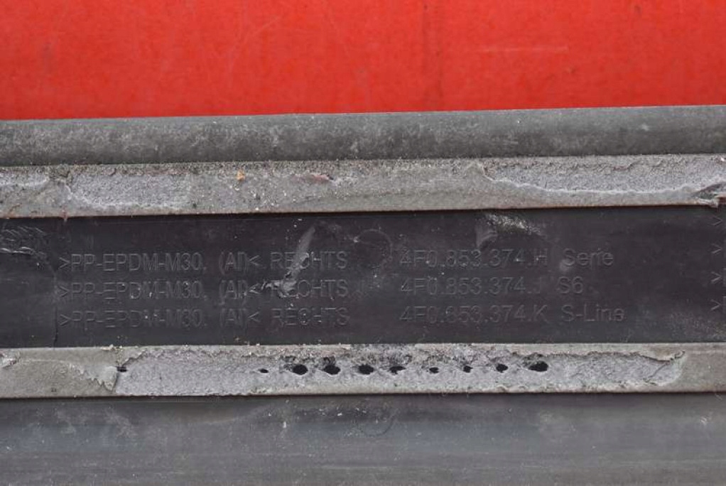 фото №11, Молдинг поріг правий перед 4f0853374k audi a6 c6 s-line 04-08
