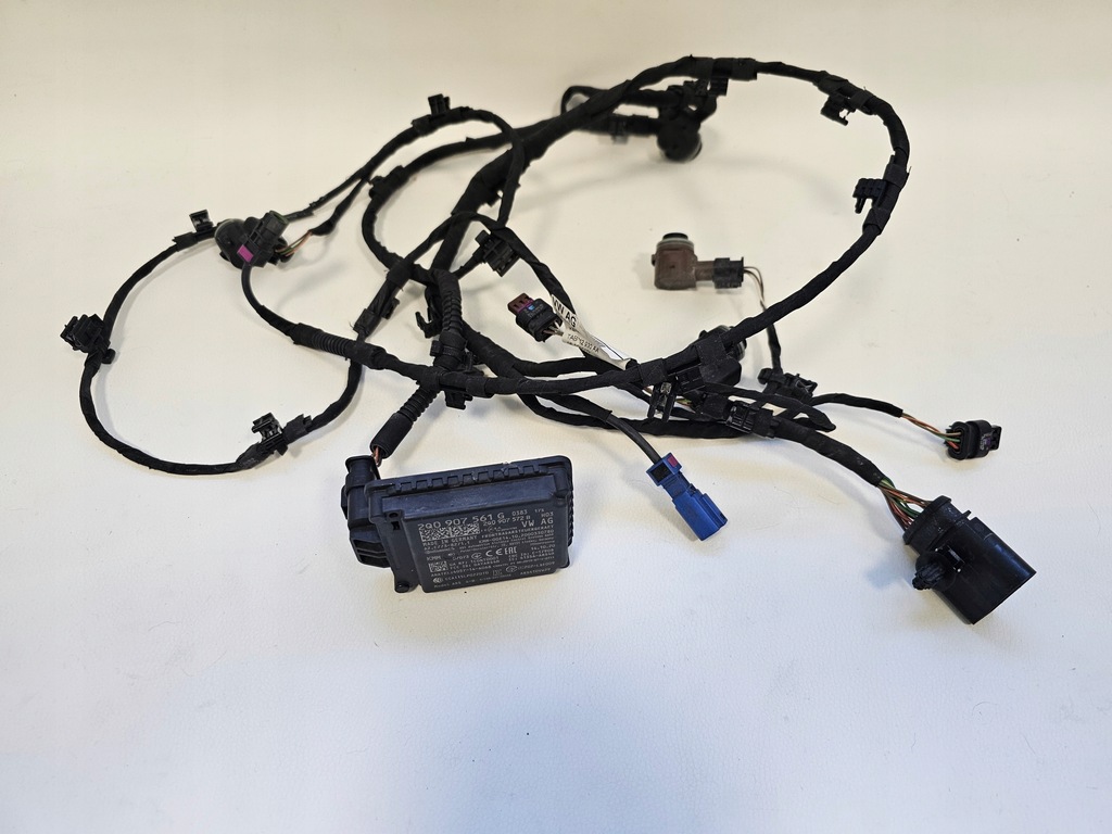 фото №8, Seat ateca джгут бампера + радар distronic 575971095 2q0907561g