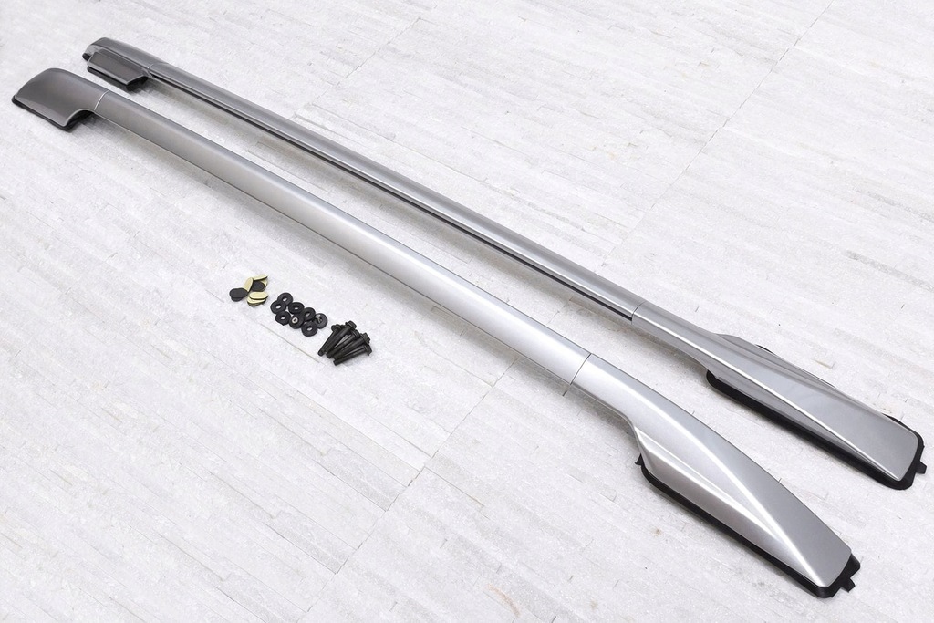 фото №6, Toyota rav4 iii 2005-2012 сріблястий рейлінги дахові стиль oem