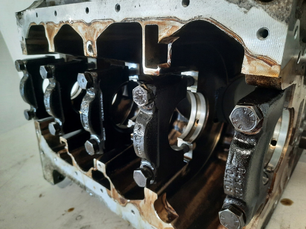 фото №11, Volkswagen golf 4 iv 97-06 1.4mt dół блок двигателя akq