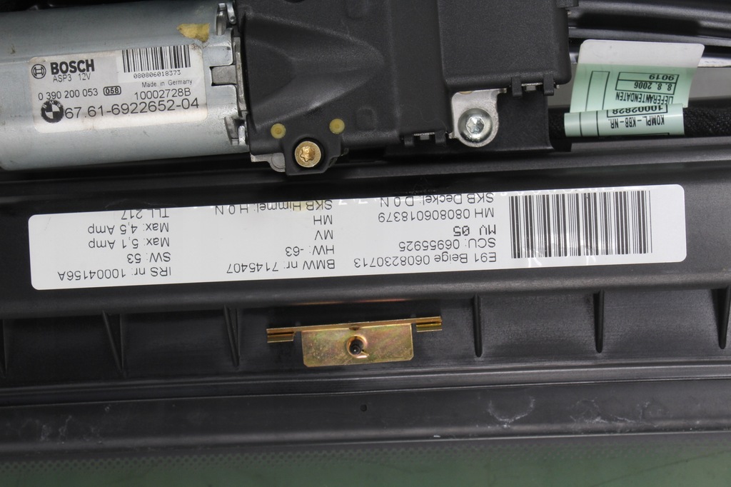 фото №9, Люк дах панорамний панорама bmw e91 / lift lci 7145407