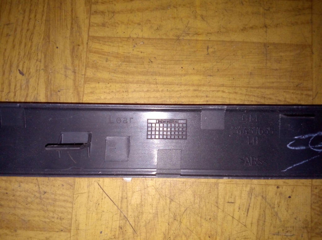 фото №3, Заглушка обшивка двері лівий задня opel zafira b