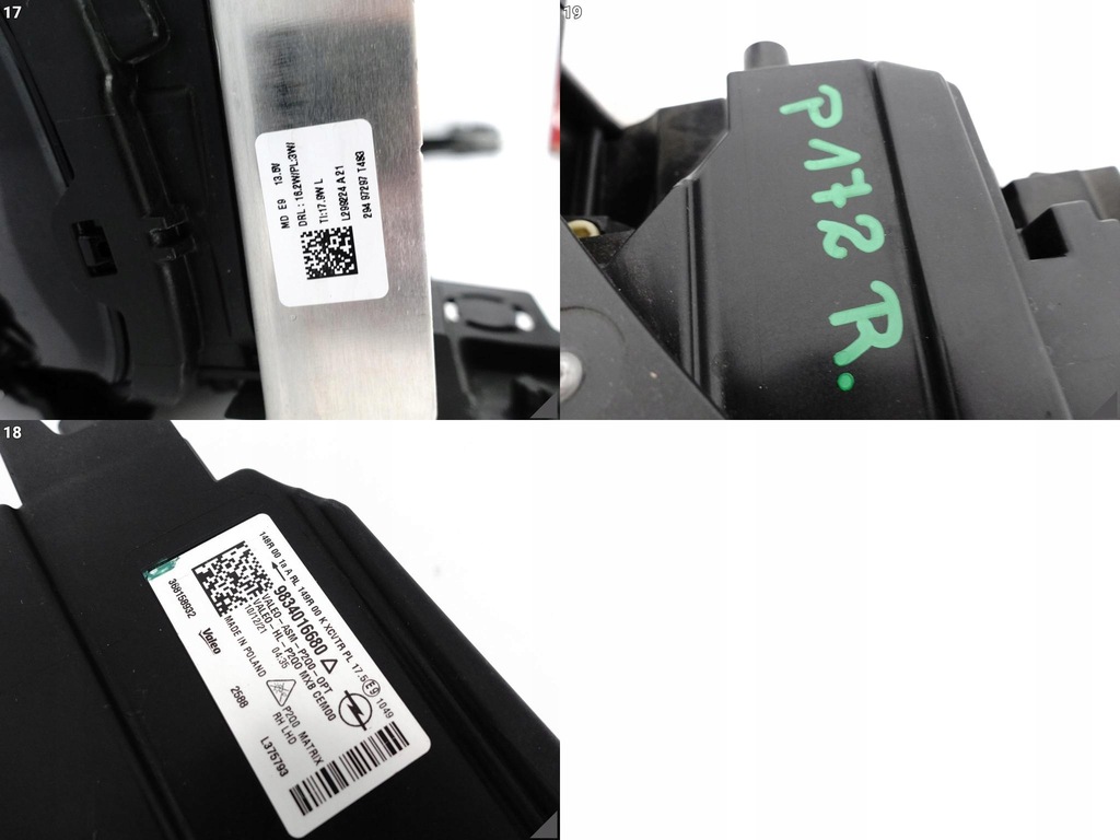 фото №12, Opel mokka b ii 20- intellilux matrix full led лампа правая перед europa