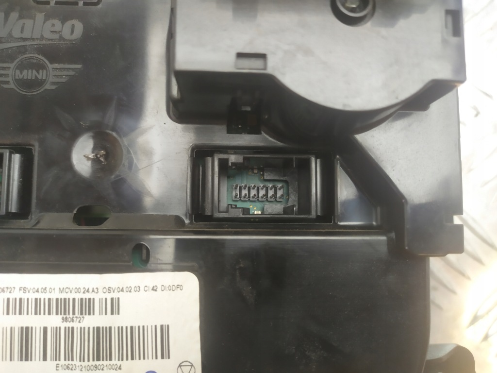 фото №10, Mini r60 r61 панель управление кондиционера 9806727