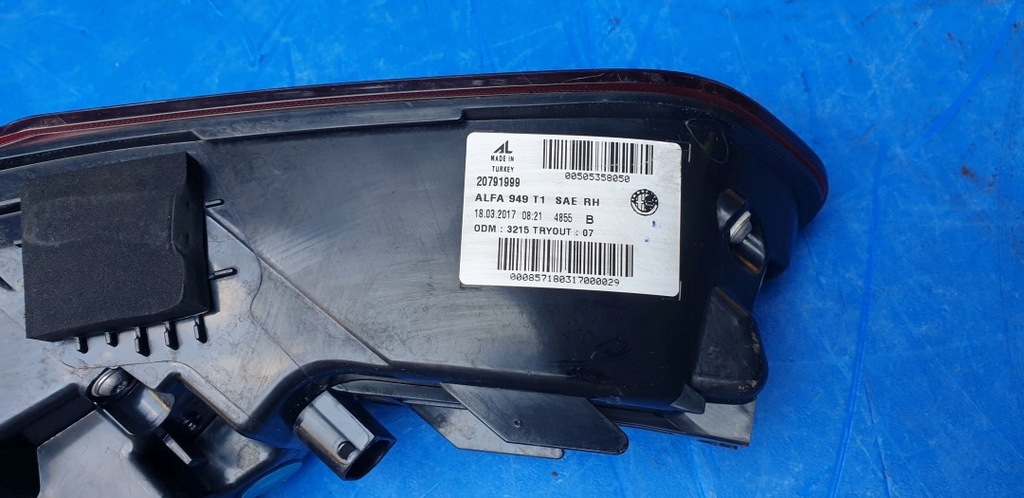 фото №9, Лампа задня задня права alfa romeo stelvio 505358050 usa