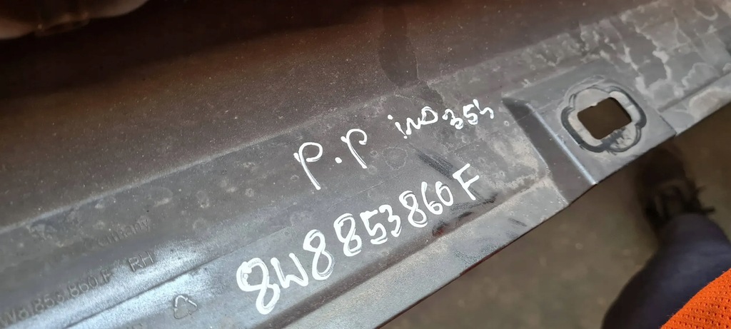 фото №14, S5 8w lift a5 молдинг накладка поріг права sportback sline lz7s 8w8853860f