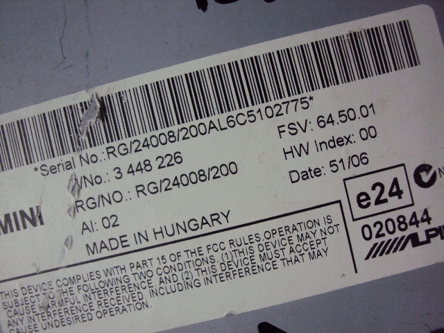 фото №8, Екран дисплей лічильник mini r55 r56 r60