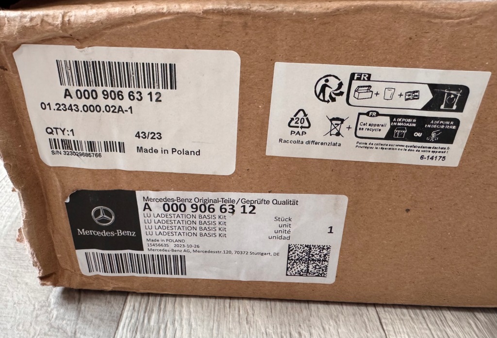 фото №8, Mercedes гібрид електрик повністю nowa зарядний пристрій мережева pro eq 22kw