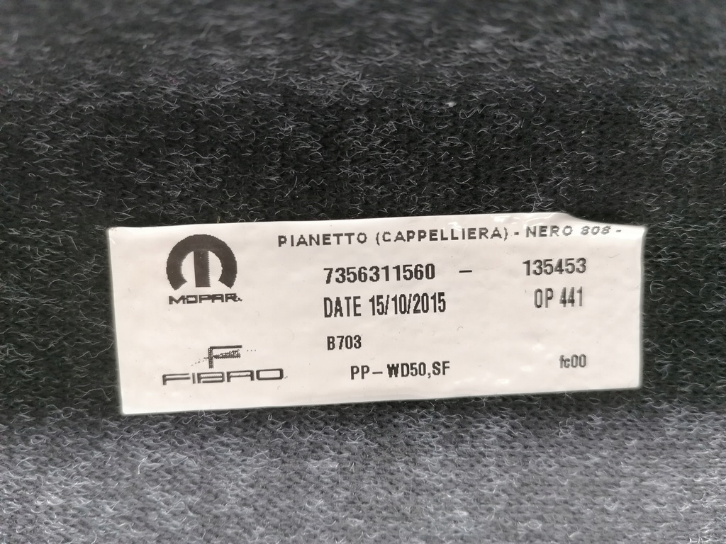 фото №6, Jeep renegade полиця задня багажника оригінал 2014-