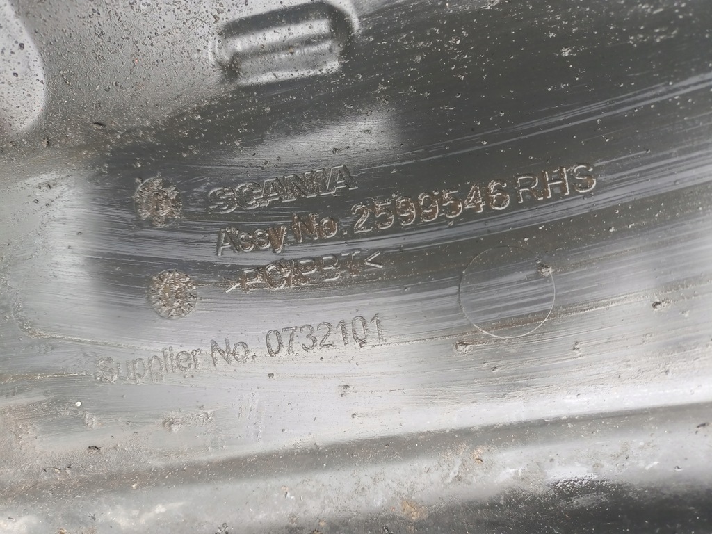фото №2, Підкрилок scania r s 2599456 rhs праве ngs