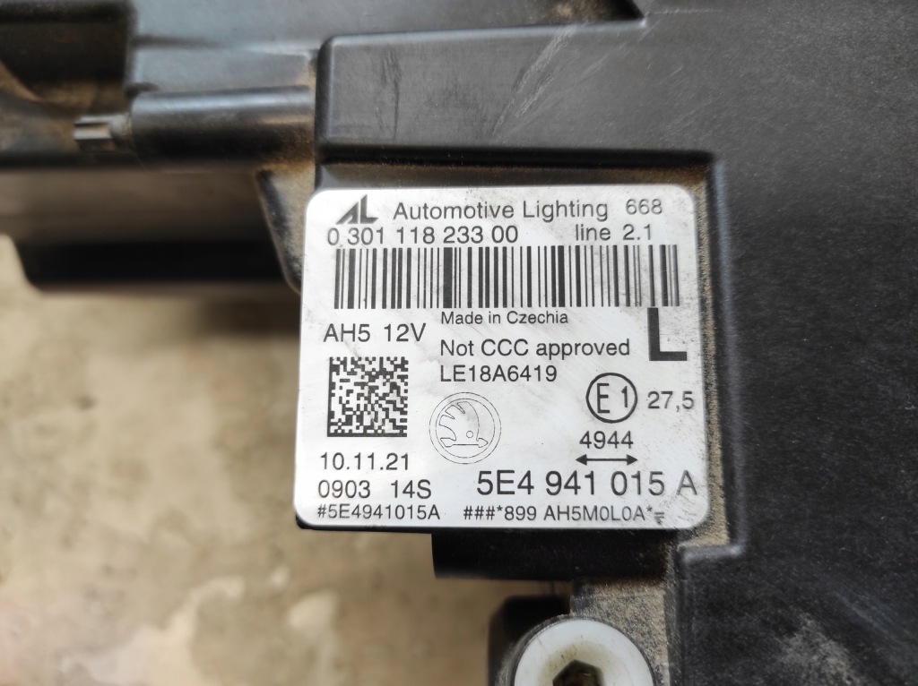 Skoda octavia 4 iv 19- фара ліва перед full led 5e4941015a Ціна