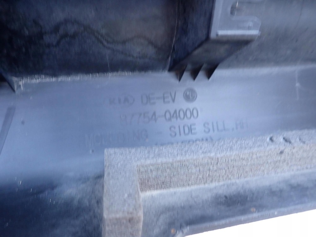 фото №14, Kia niro ev i 1 18-22 порог правый молдинг порог правая