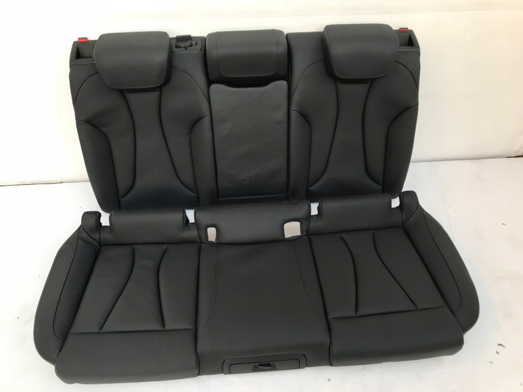 фото №7, Салон кожаный sedan audi a3 8v чёрный сиденья обшивки заднее сиденье монтаж