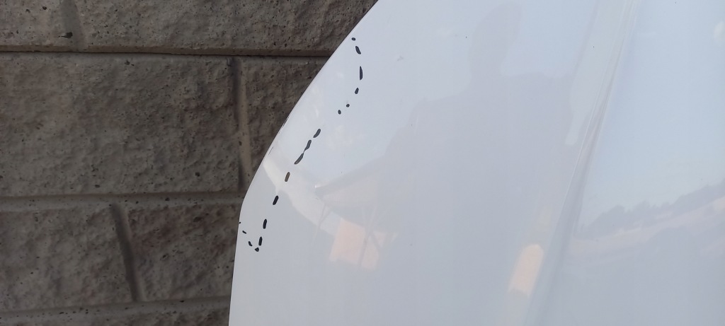 Audi q5 2 капот кришка двигуна білий ідеальний стан Недорого