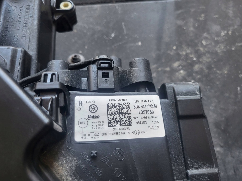 фото №8, Фара лампа vw arteon 3g8 3g8941082 правая