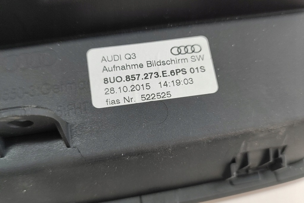 фото №5, Audi q3 8u navi media навігація дисплей 8u0857273e 2.00 дизель 135kw 20