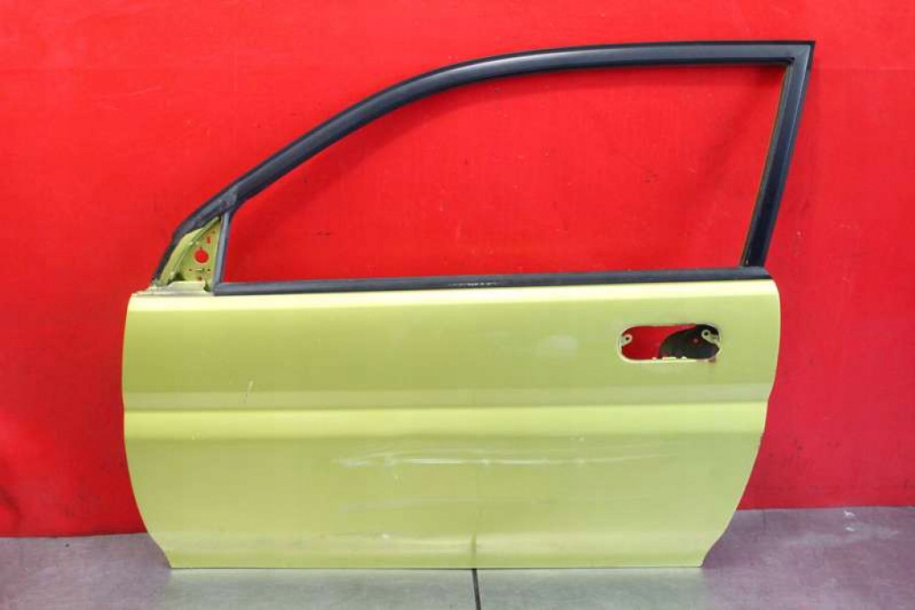 фото №1, Дверь левая перед передние жёлтая honda h-r v hr-v 1 i 3d 98-01