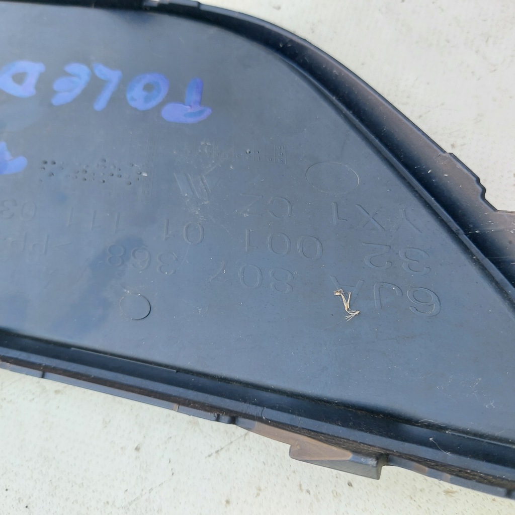 фото №6, Решётка бампера правая перед seat toledo iv 4 lift