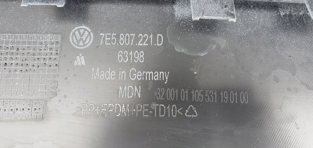 фото №13, Vw transporter t6 бампер перед оригинал e400