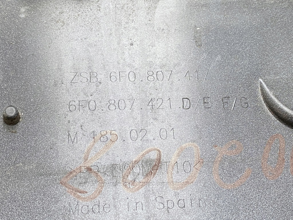 фото №12, Seat ibiza v 5 6f бампер задня