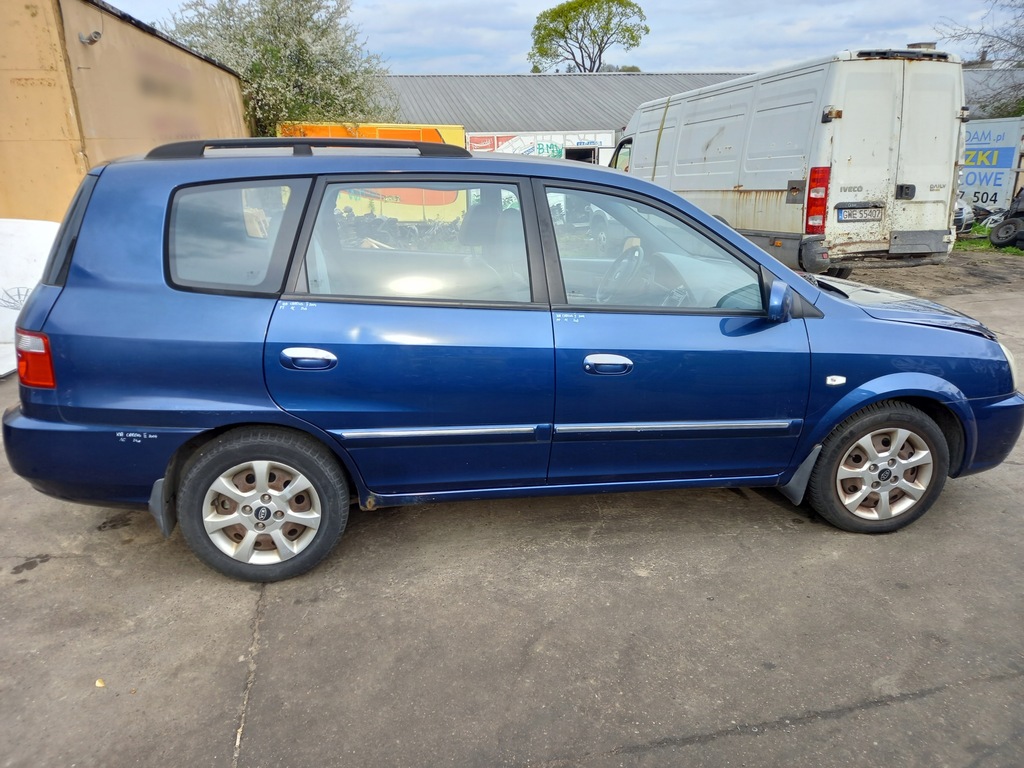 фото №14, Kia carens ii бампер задня задній задній 1c