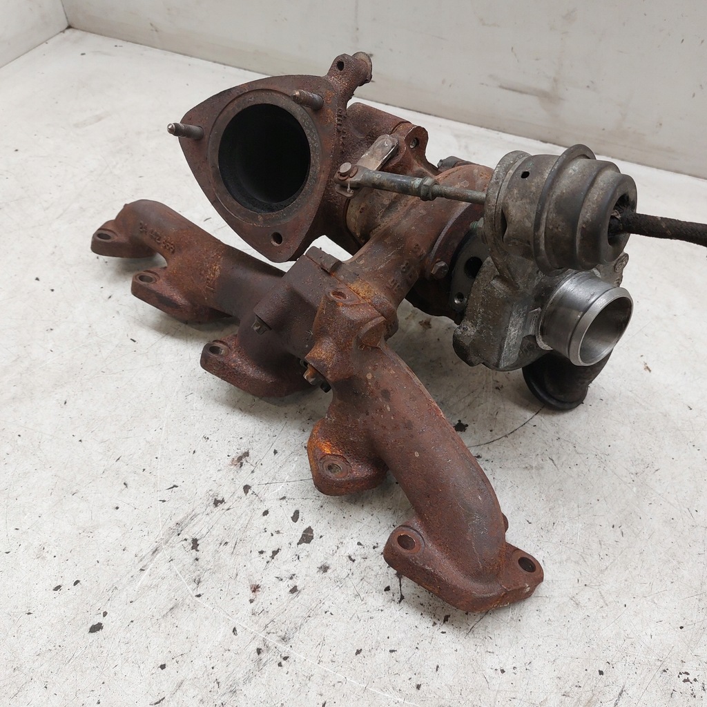 фото №5, Opel zafira турбонагнітач 24461825 + колектор