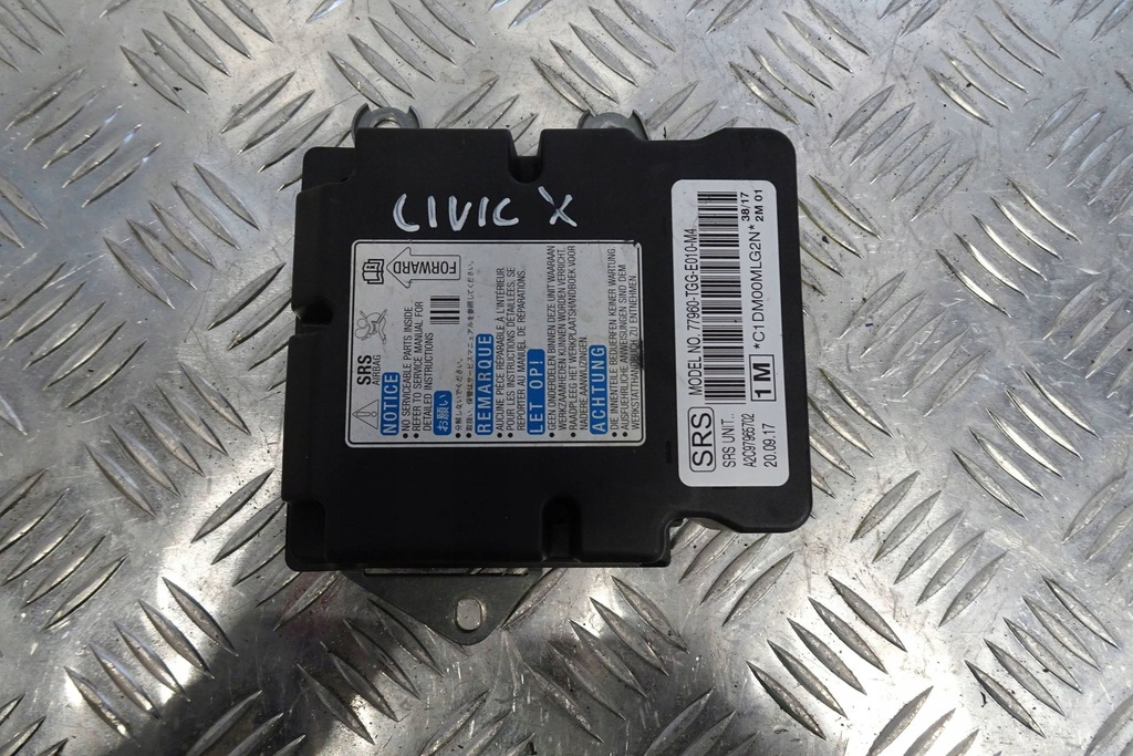 фото №1, Honda civic x модуль датчик подушок подушка безпеки 17-