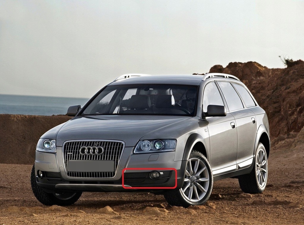 фото №10, Решётка вентиляционная satin black audi a6 allroad quattro 4f оригинальный