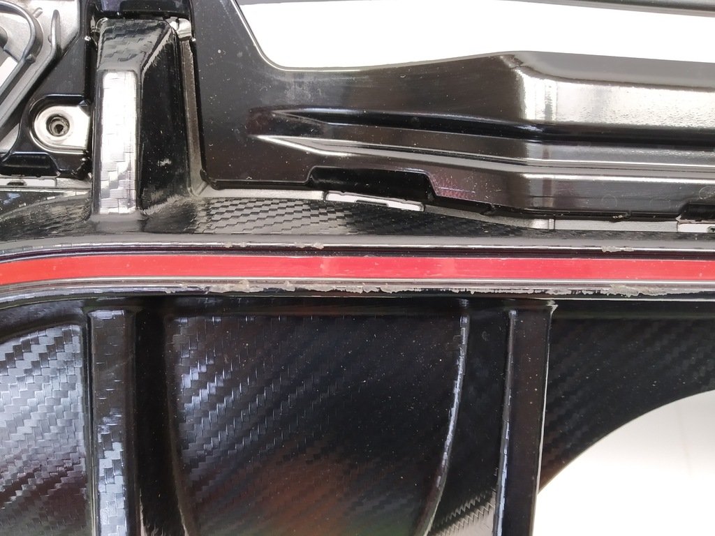 фото №7, 17+ honda civic x hb type r бампер задняя szary оригинальный