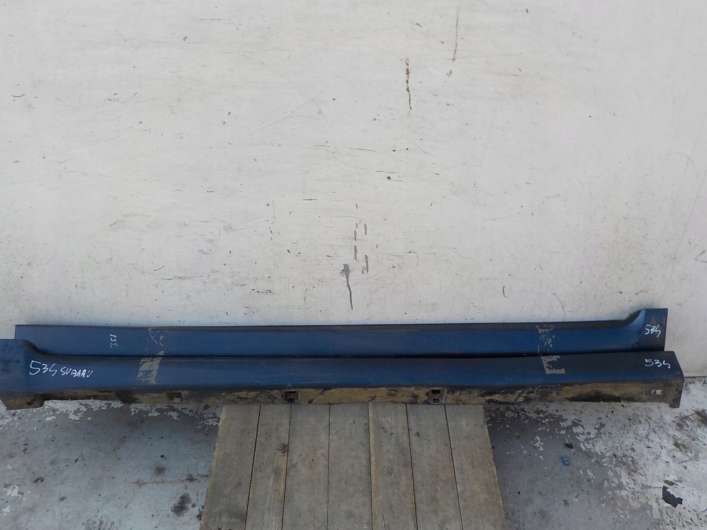 фото №1, 534 forester ii lift накладки накладки пороговые