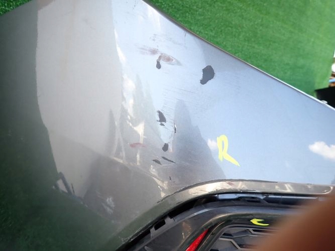 фото №6, Honda civic x r-type hb 17- бампер задний задняя