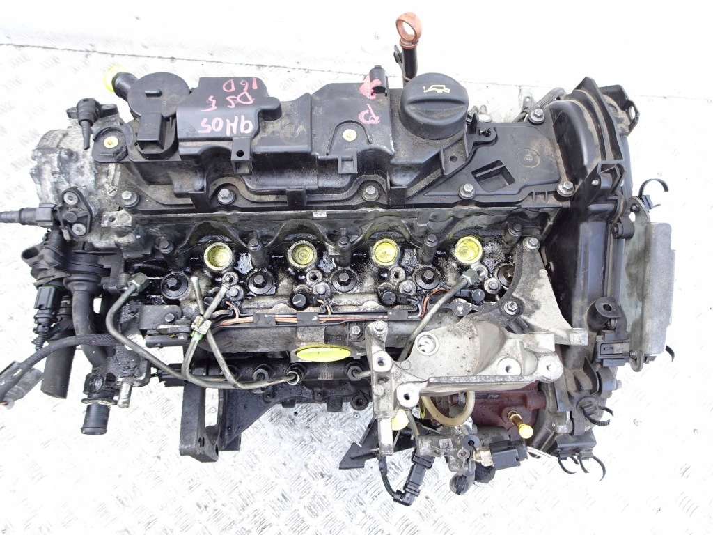 Двигатель + насос citroen peugeot 1.6 e-hdi 9h05 с Разборки