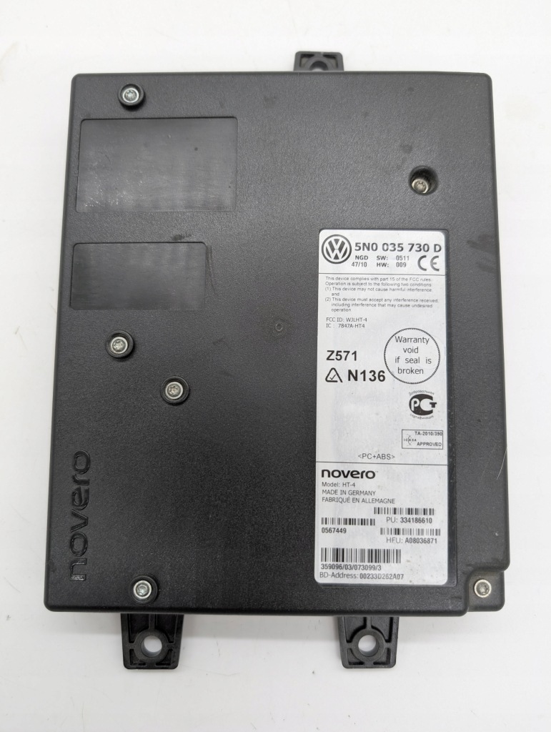 Купить Модуль блок управления bluetooth transporter t5 5n0035730d