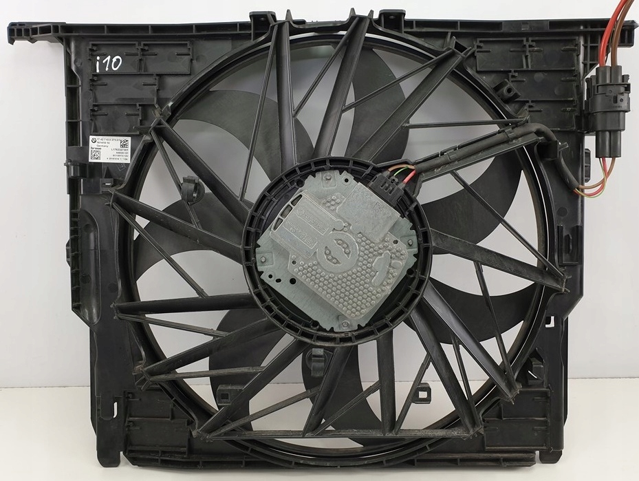 фото №1, Bmw оригинальный номер 7589026 вентилятор радиатора