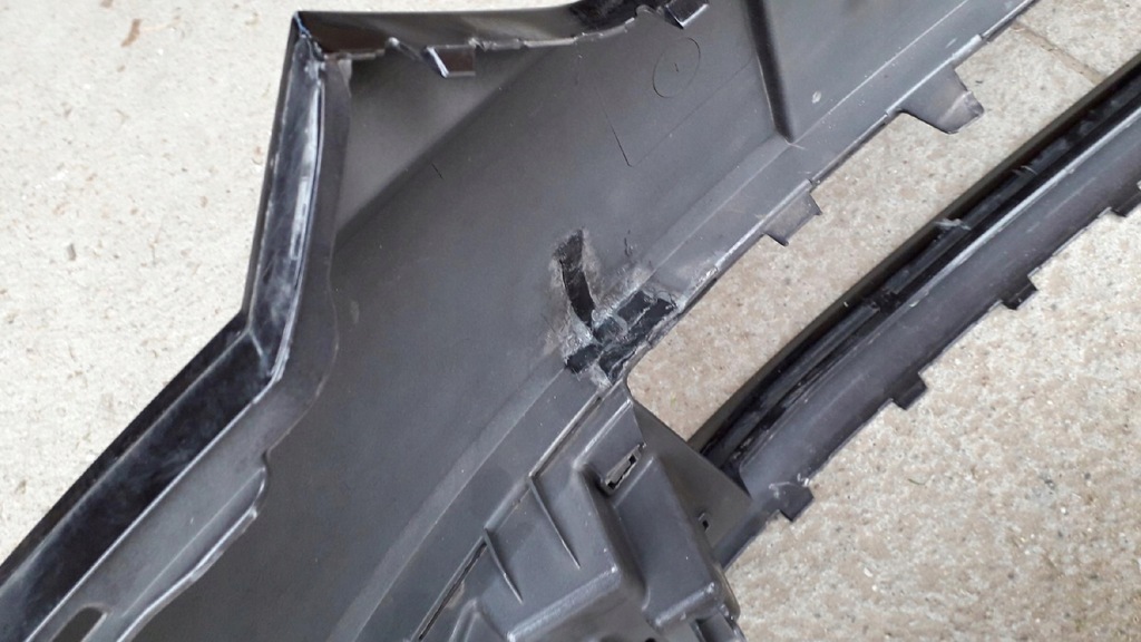 фото №9, Skoda fabia 3 iii бампер перед передній 14-19 6v0