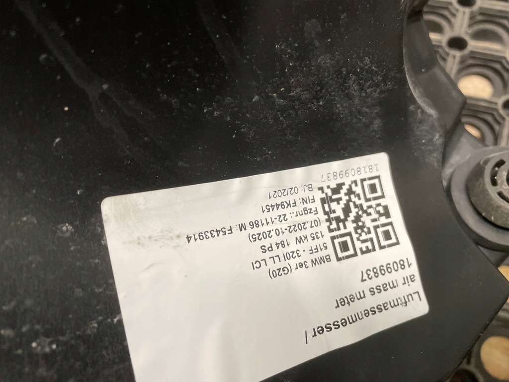 фото №5, Bmw оригинальный номер 8580424 корпус фильтра воздуха