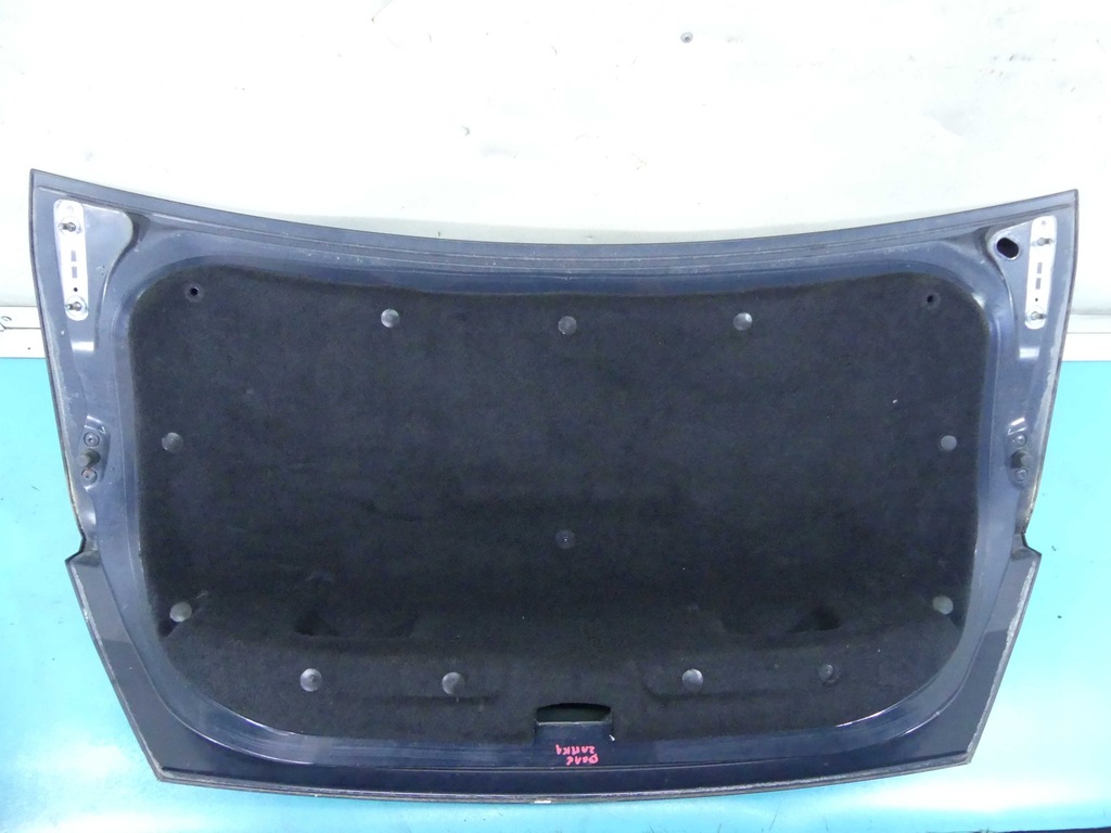 фото №9, Крышка багажника задняя багажника peugeot 407 coupe чёрный ktgb