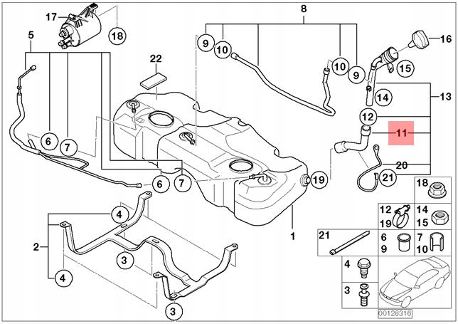 Купить Шланг топливный elastyczczny mini r50 16111068193
