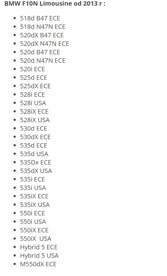 фото №5, Решётка обдув bmw 5 f10 f10n f11 f11n хромированная