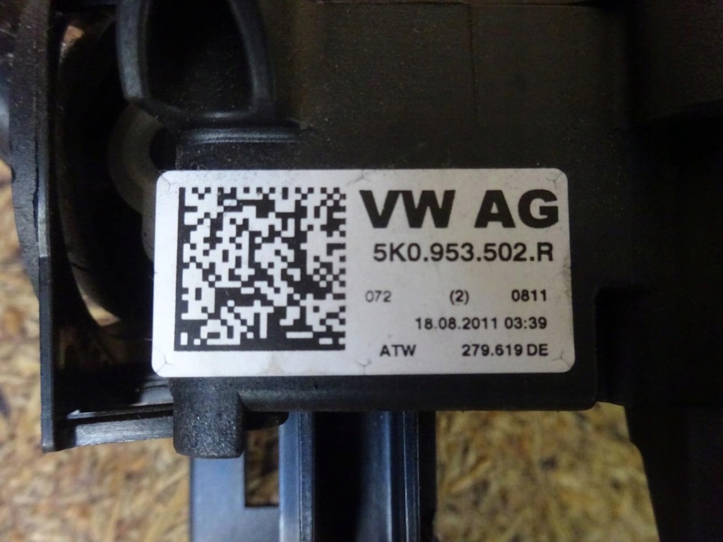 фото №12, Vw sharan 7n важіль перемикач комбінований круїз-контроль 5k0953521bd 5k0953502r