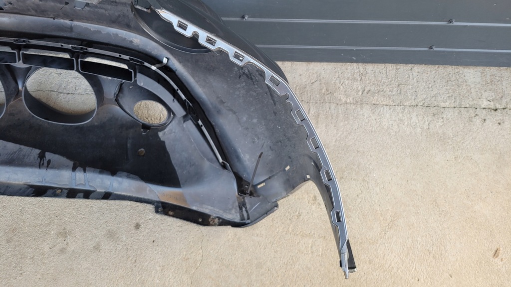 фото №12, Nissan juke f15 бампер перед передний решётка радиатора