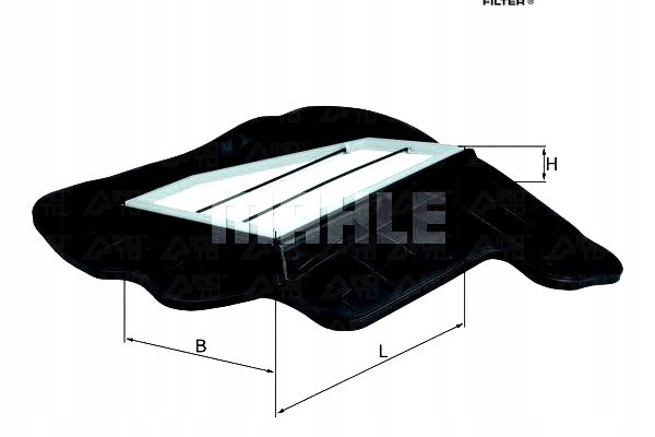 фото №1, Фильтр воздуха knecht/mahle lx 1685/5 p фильтр воздуха knecht